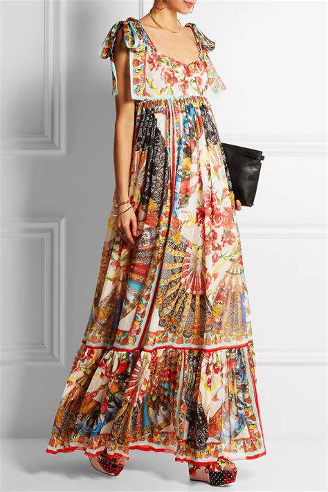 dolce & gabbana maxi dress|women dolce.